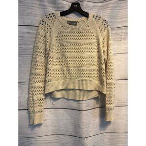 Michael Stars Long Sleeve Hi-Low Crop Sweater Size XS/S